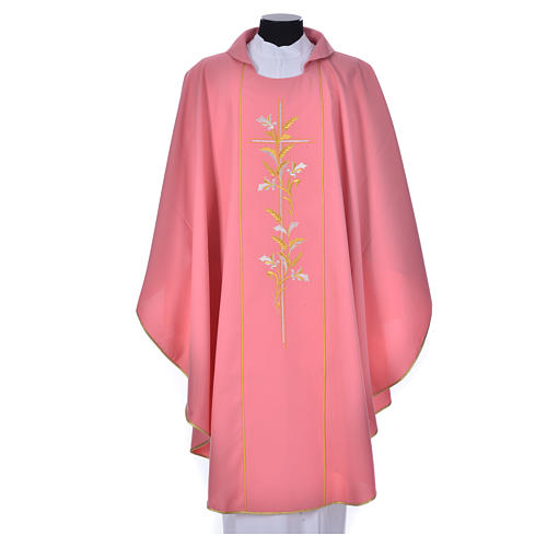 Chasuble rose