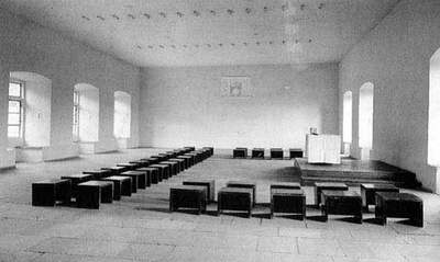 Salle des chevaliers, eucharistie