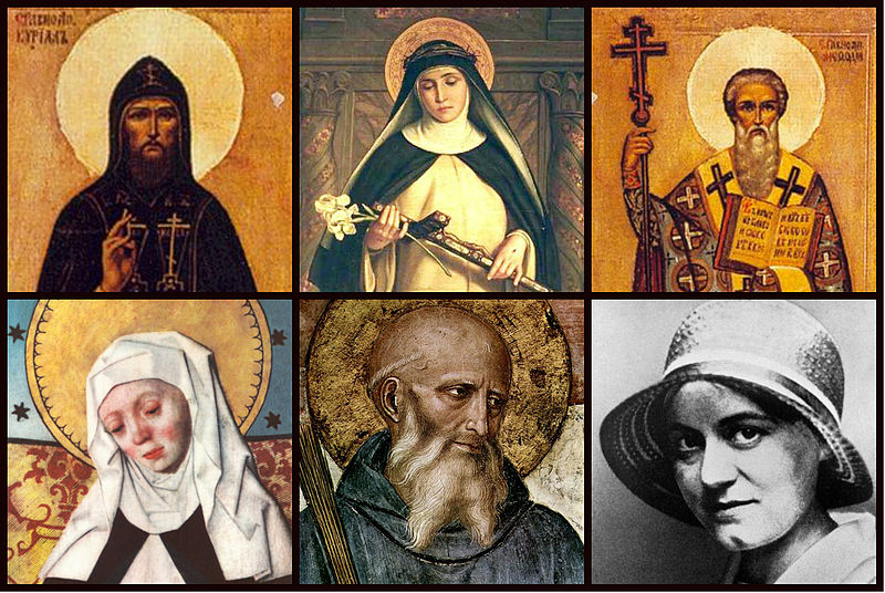 Saints Patrons de l'Europe